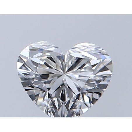 Diament serce, 0.5ct, VVS2, E, GIA 2546111502