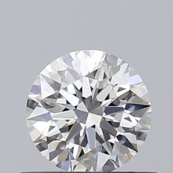 Diament szlif okrągły, 0.53ct, VS2, E, GIA 6535102285