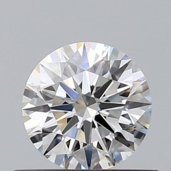 Diament szlif okrągły, 0.52ct, VVS1, F, GIA 6522657477