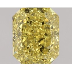 Diament o barwie fantazyjnej radiant, 1ct, VS1, Fancy Vivid Yellow, GIA 1517895864