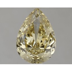 Diament o barwie fantazyjnej szlif gruszkowy, 1ct, SI2, Fancy Deep Yellow, GIA 2225255993