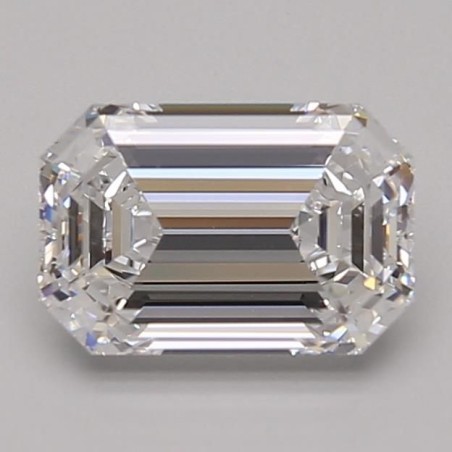 Diament laboratoryjny szlif szmaragdowy, 1.56ct, IF, D, GIA 6501881046