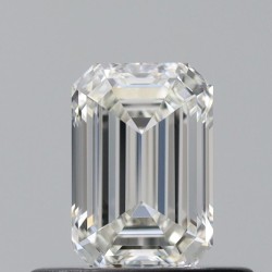 Diament szlif szmaragdowy, 0.5ct, VVS2, I, GIA 2517768389