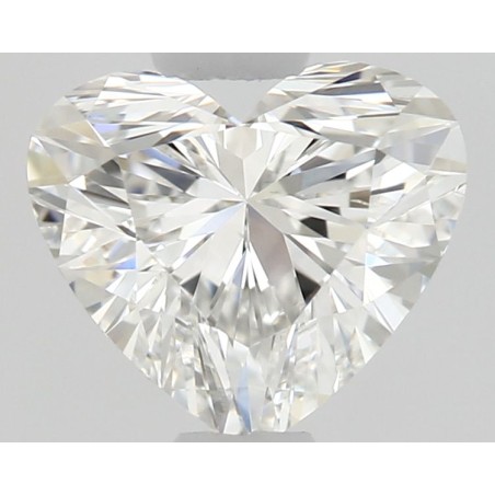 Diament serce, 0.52ct, VS1, F, GIA 2547284247