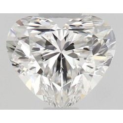 Diament serce, 0.51ct, VS2, E, GIA 6522839604