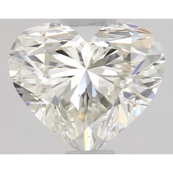 Diament serce, 0.58ct, SI1, I, GIA 6532997603