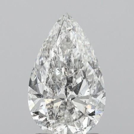 Diament szlif gruszkowy, 1.51ct, SI2, G, HRD 250000318041