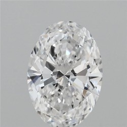 Diament laboratoryjny szlif owalny, 3ct, VVS2, E, IGI LG754568213