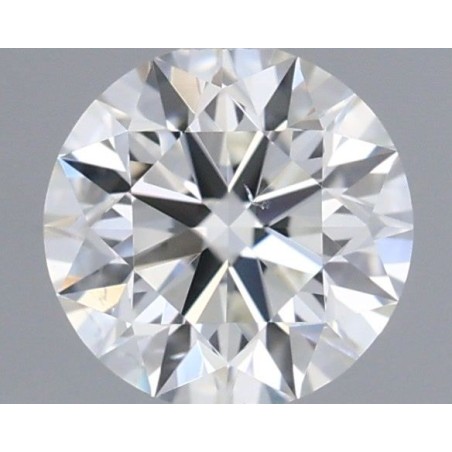 Diament szlif okrągły, 0.37ct, SI1, I, GIA 3465652327