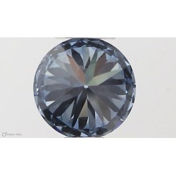 Diament laboratoryjny o barwie fantazyjnej szlif okrągły, 0.51ct, VVS1, Fancy Vivid Blue, IGI LG533292785