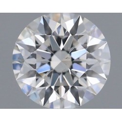 Diament szlif okrągły, 0.49ct, SI1, F, GIA 7522073630