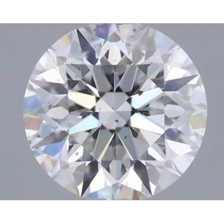 Diament szlif okrągły, 0.45ct, SI1, F, GIA 6502156926