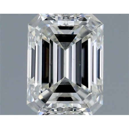 Diament szlif szmaragdowy, 0.5ct, VS2, H, GIA 5433121194