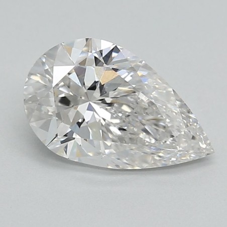 Diament laboratoryjny szlif gruszkowy, 1ct, VVS2, E, IGI LG761521113