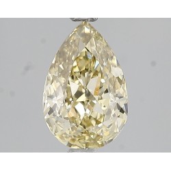 Diament laboratoryjny o barwie fantazyjnej szlif gruszkowy, 2.03ct, VVS2, Fancy Yellow, IGI LG741578934