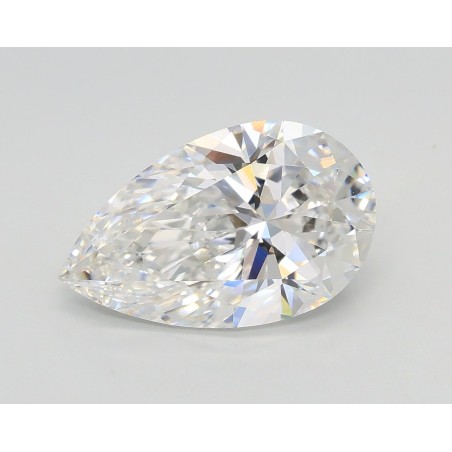 Diament laboratoryjny szlif gruszkowy, 2.5ct, VVS2, D, IGI LG750578613