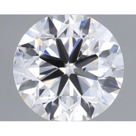 Diament szlif okrągły, 0.45ct, SI1, D, GIA 7482686498