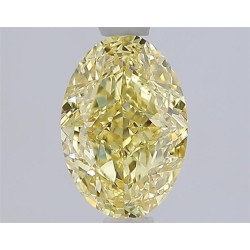 Diament laboratoryjny o barwie fantazyjnej szlif owalny, 1.6ct, VVS2, Fancy Intense Yellow, IGI LG747515766
