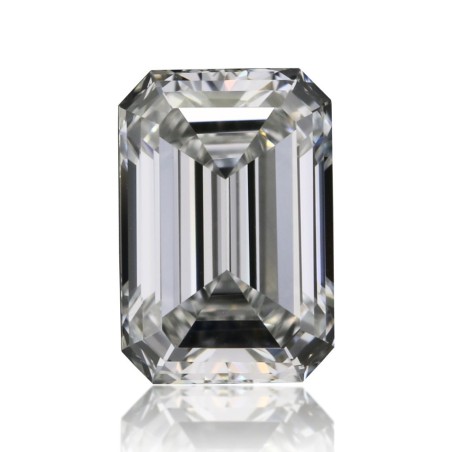 Diament szlif szmaragdowy, 0.35ct, VVS2, G, GIA 7541012556