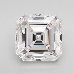 Diament laboratoryjny asscher, 2.16ct, IF, D, IGI LG759525241
