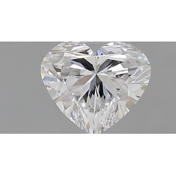 Diament serce, 0.53ct, VVS2, D, GIA 2546335074