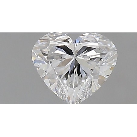 Diament serce, 0.53ct, VVS2, D, GIA 2546335074
