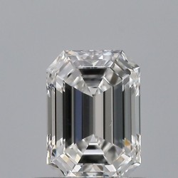 Diament szlif szmaragdowy, 0.54ct, VS1, E, GIA 7548335117