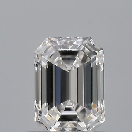 Diament szlif szmaragdowy, 0.54ct, VS1, E, GIA 7548335117