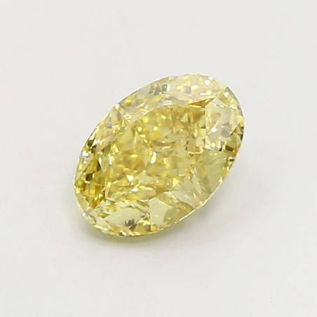 Diament laboratoryjny o barwie fantazyjnej szlif owalny, 2.07ct, VVS2, Fancy Intense Yellow, IGI LG759503304