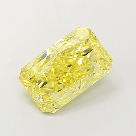 Diament laboratoryjny o barwie fantazyjnej radiant, 2.62ct, VVS2, Fancy Vivid Yellow, IGI LG758583400