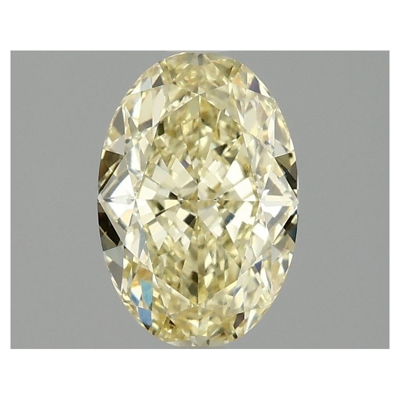Diament laboratoryjny o barwie fantazyjnej szlif owalny, 1.59ct, VVS2, Fancy Intense Yellow, IGI LG692518956