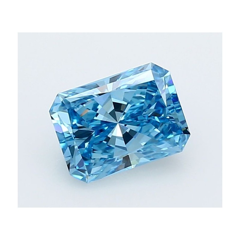 Diament laboratoryjny o barwie fantazyjnej radiant, 1.56ct, VVS1, Fancy Vivid Blue, IGI LG747511164 Diament laboratoryjny o barwie fantazyjnej radiant, 1.56ct, VVS1, Fancy Vivid Blue, IGI LG747511164