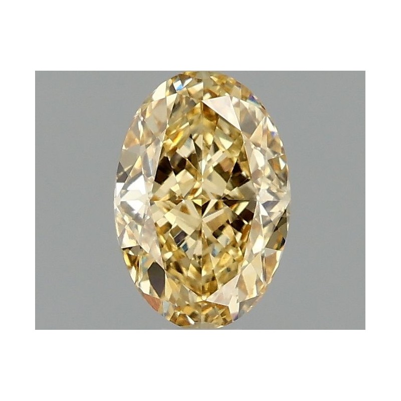 Diament laboratoryjny o barwie fantazyjnej szlif owalny, 1.1ct, VVS2, Fancy Vivid Yellow, IGI LG671469272
