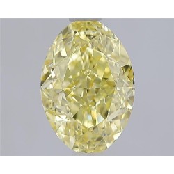 Diament laboratoryjny o barwie fantazyjnej szlif owalny, 2.03ct, VVS1, Fancy Intense Yellow, IGI LG747514858