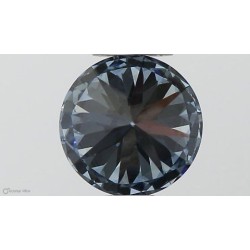 Diament laboratoryjny o barwie fantazyjnej szlif okrągły, 0.56ct, VVS2, Fancy Vivid Blue, IGI LG564379561