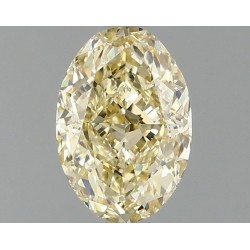 Diament laboratoryjny o barwie fantazyjnej szlif owalny, 1.1ct, VVS2, Fancy Yellow, IGI LG667438846
