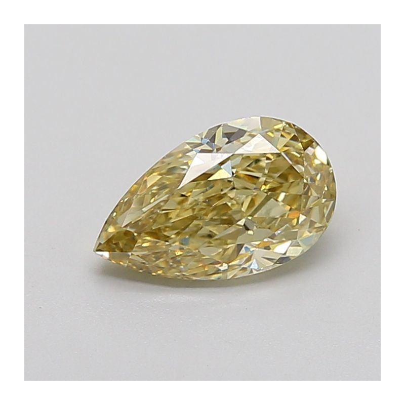 Diament laboratoryjny o barwie fantazyjnej szlif gruszkowy, 1.57ct, VVS2, Fancy Yellow, IGI LG757503219