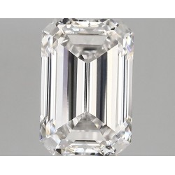 Diament laboratoryjny szlif szmaragdowy, 3ct, VVS2, E, IGI LG735570770