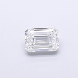 Diament laboratoryjny szlif szmaragdowy, 1.03ct, VVS2, D, IGI LG756501766