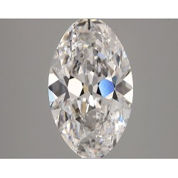 Diament laboratoryjny szlif owalny, 3ct, VVS2, D, IGI LG760582221