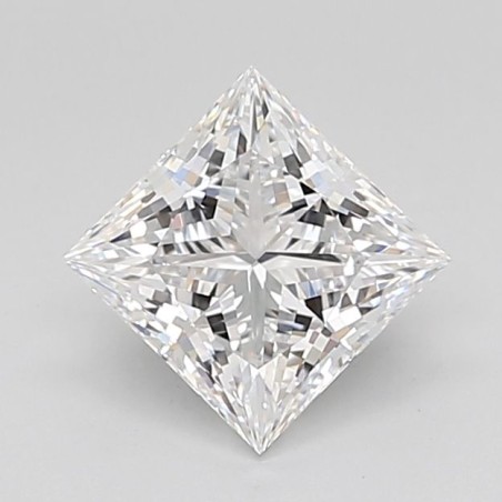 Diament laboratoryjny szlif princess, 2.04ct, IF, D, IGI LG732556467