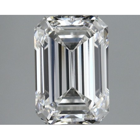 Diament laboratoryjny szlif szmaragdowy, 2.13ct, VVS2, E, GIA 6491565039