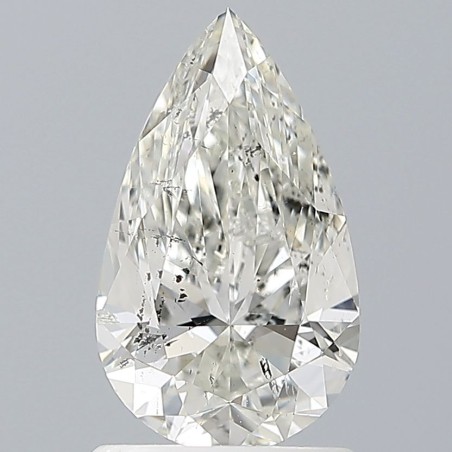 Diament szlif gruszkowy, 1.2ct, SI2, H, IGI 729588357