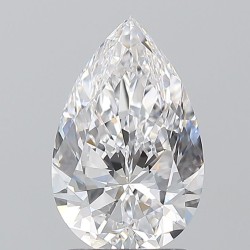Diament szlif gruszkowy, 1.7ct, VVS2, D, GIA 6532983996