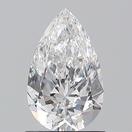 Diament szlif gruszkowy, 1ct, VS2, D, GIA 5546300052