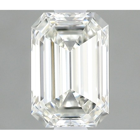 Diament szlif szmaragdowy, 0.4ct, VVS2, H, IGI 741548926