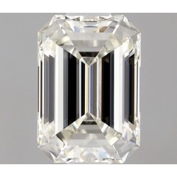 Diament szlif szmaragdowy, 0.4ct, VVS2, H, IGI 741551159
