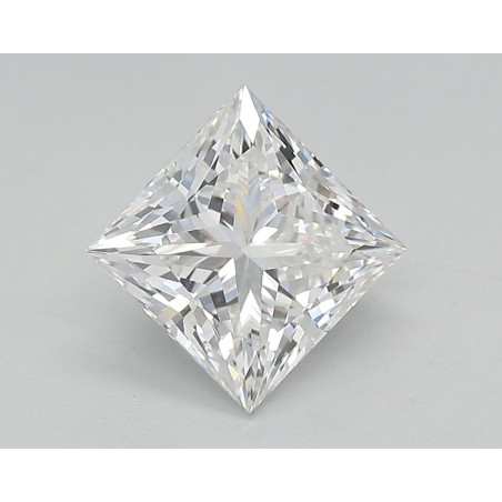 Diament laboratoryjny szlif princess, 1.67ct, VVS2, D, IGI LG760582220
