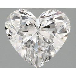 Diament laboratoryjny serce, 1.42ct, VVS2, D, IGI LG712505140