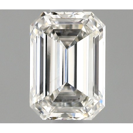 Diament szlif szmaragdowy, 1ct, VVS2, H, GIA 7546219989